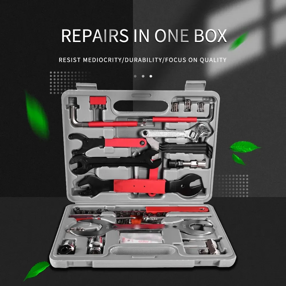 Hot Selling Mtb Professional Full-featured Mountain Bike Repair Combination Tools Bicycle Tool Kit Repair Set