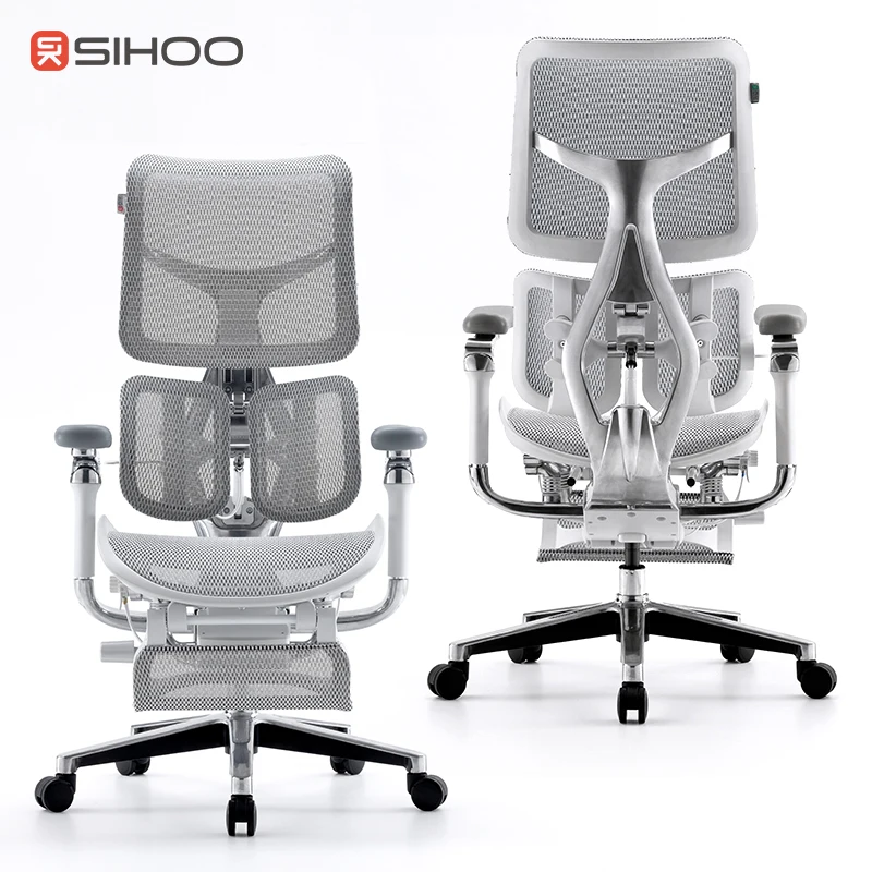 SIHOO S300 Executive Modern Ergonomic Mesh Lift Chair AU-1 Ultimate Bionic 6D Armrest Reclining Office Smart Chair