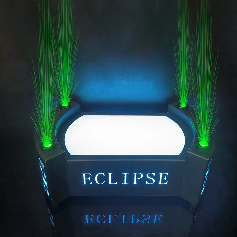 custom bottle glorifier led rechargeable bottle presenter bottle presenter with laser nightclub