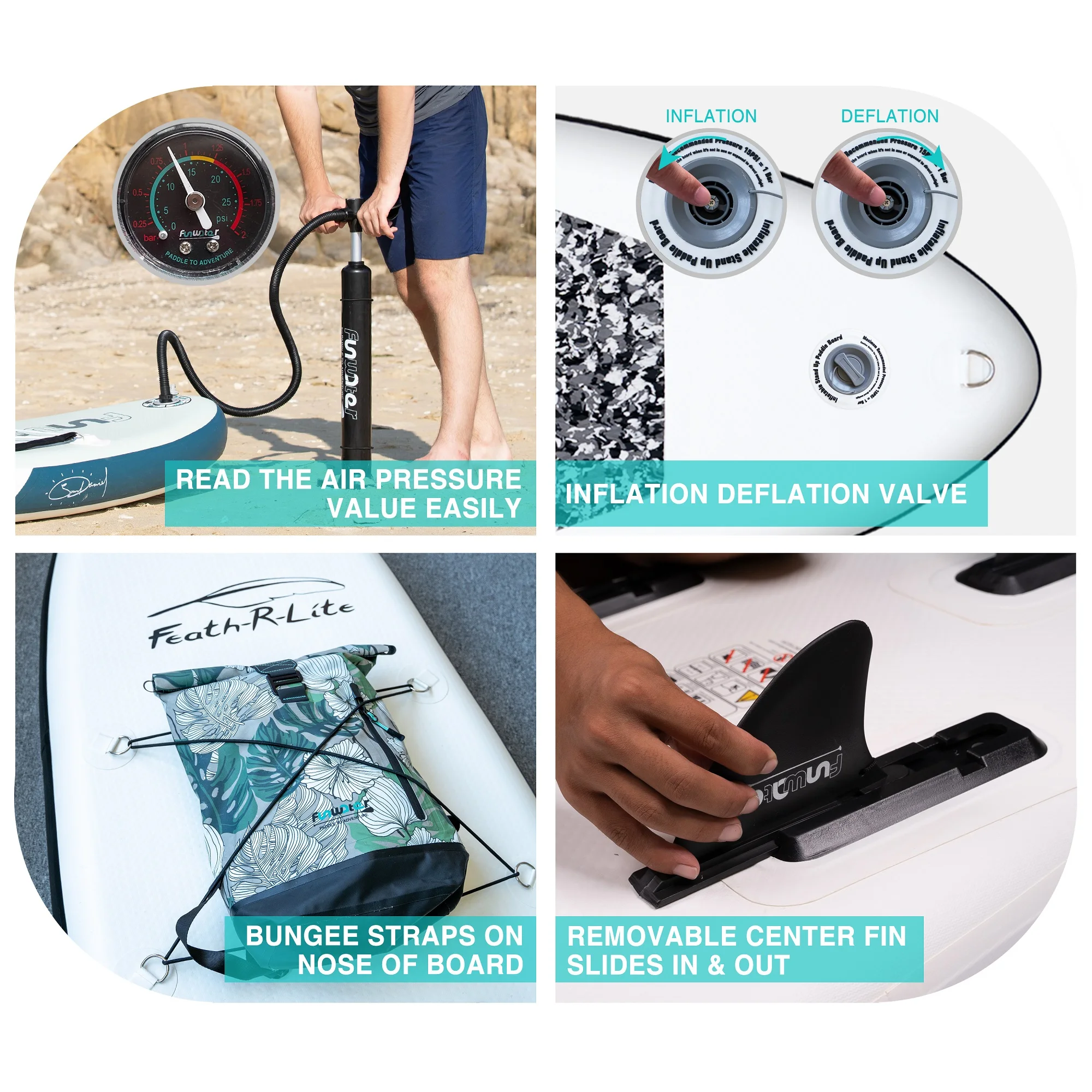 Australia Free Shipping Dropshipping Factory Supply paddle boards waterplay surfing boat wakeboard paddle grip sup board