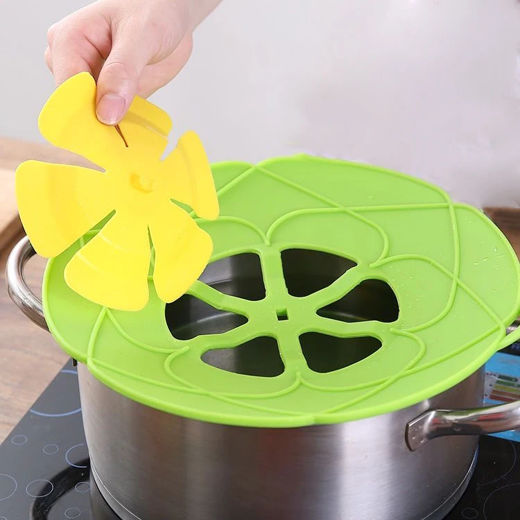  Food-grade Multifunctional Binaural Detachable Silicone Spill Stopper