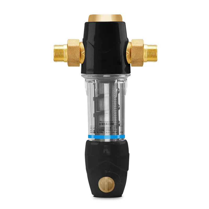 Water Pre Filter System Sediment Cleaning Stainless Steel Mesh Water Pre Filters System Backwash Filter