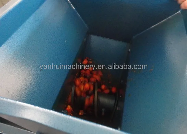 Diesel powered palm oil press for small palm farms, 5 tons per day palm fruit oil press stand-alone