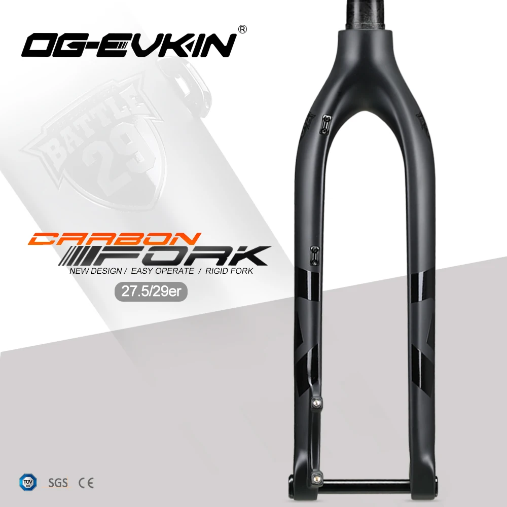 OG-EVKIN FK-006 MTB Fork 27.5er 29er Carbon Mountain Bike Forks Mountain Bicycle Fork Carbon Fork MTB Mountain Bike Accessorie