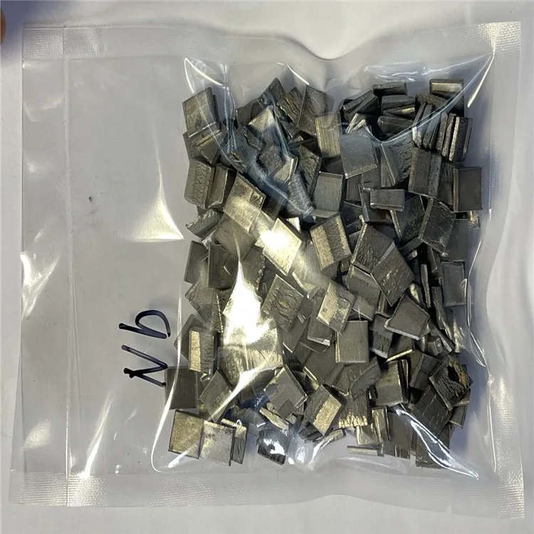 rare earth materials Niobium Granules Nb Niobium Pellets for Evaporation Coating