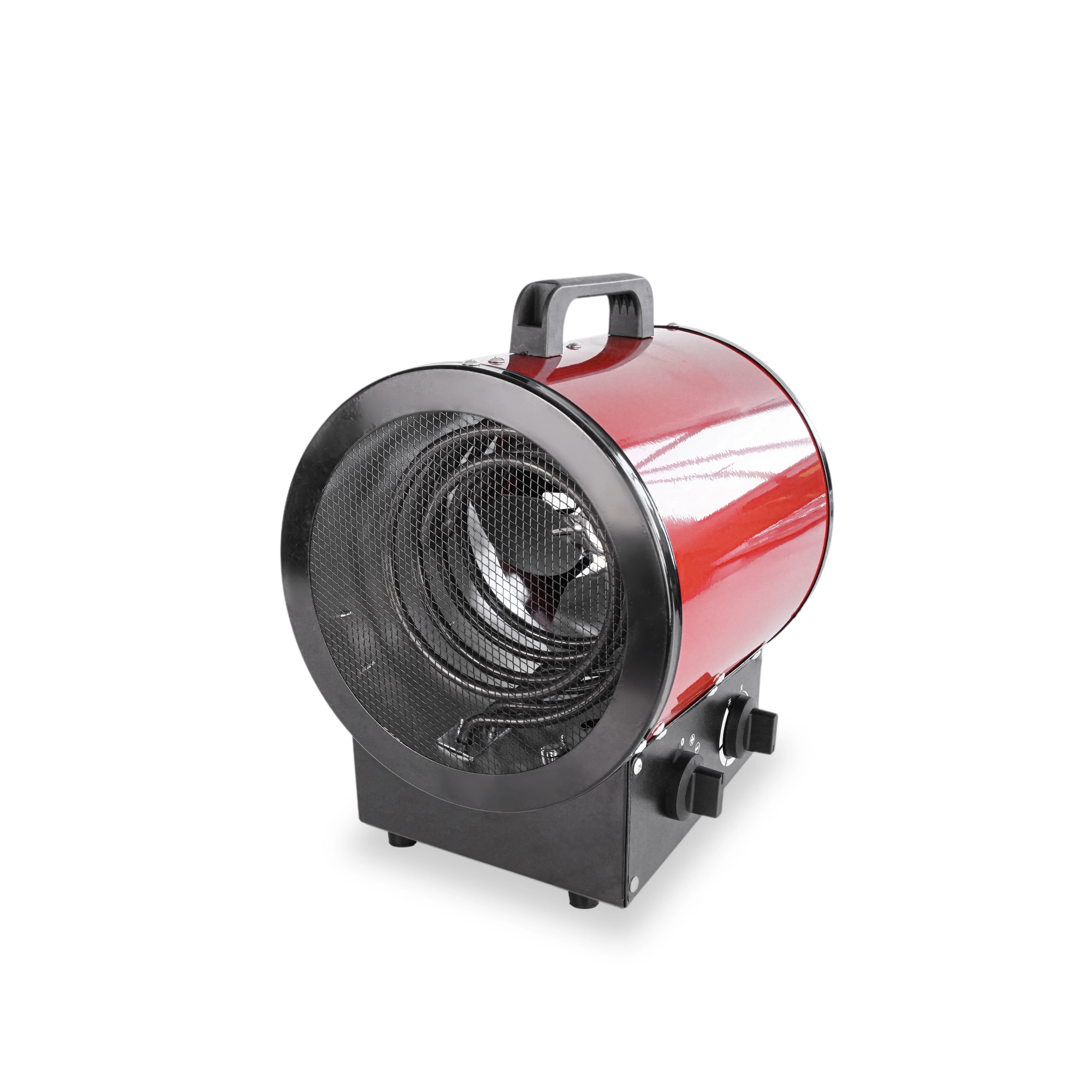 220-240v small red 3kw electric greenhouse fan heaters with CE certificate