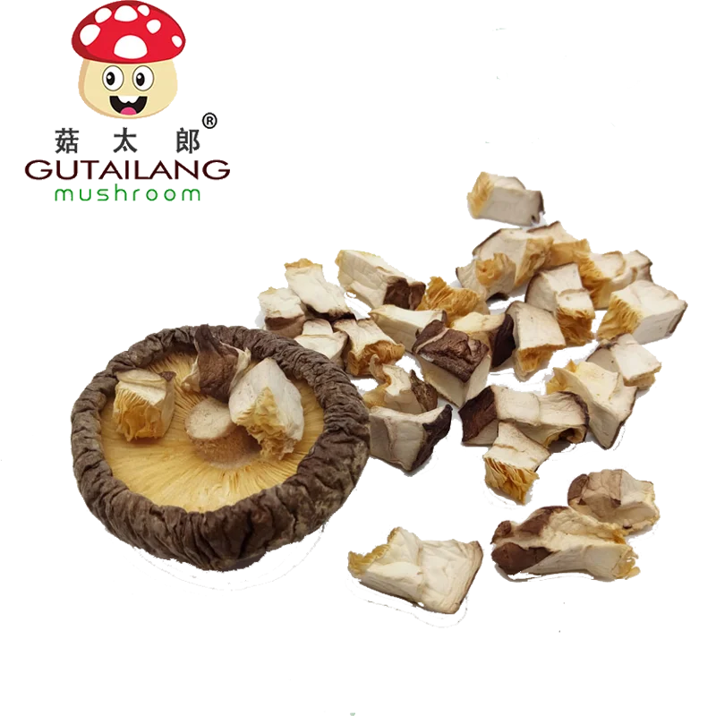  Высушенные грибы Shiitake (8*8) кубики грибов в