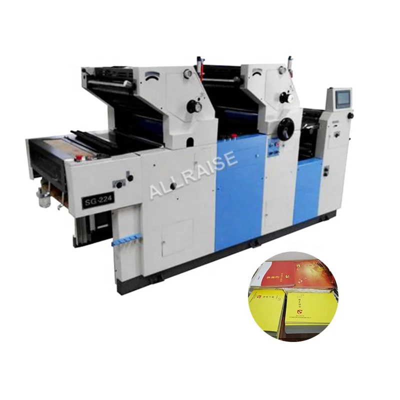 Automatic High Speed Pamphlet Offset Press Newspaper Offset Printers 2 Color Offset Printing Machines New Product 2020 Provided