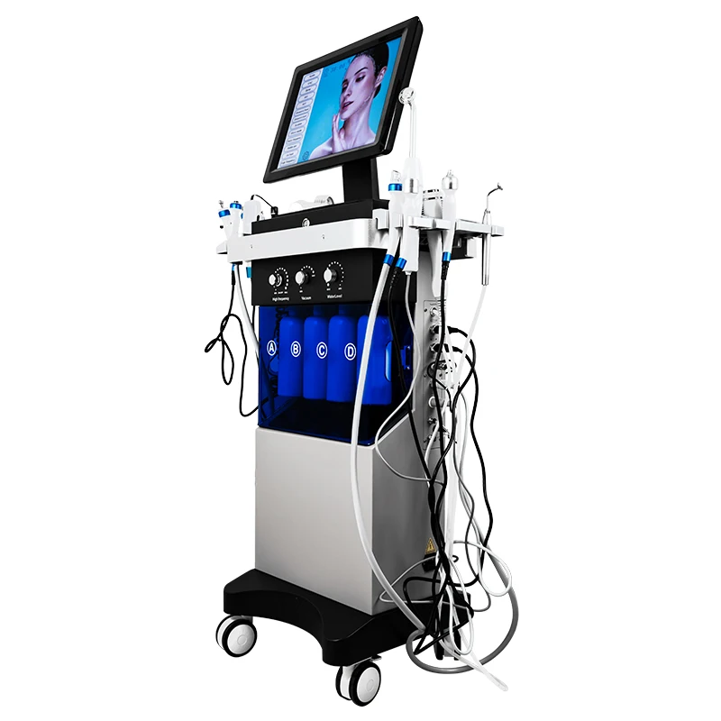 Profesional 12 en 1 Machine Analizador De Piel Facials Maquina 6/7/8/14 en 1facial Machine