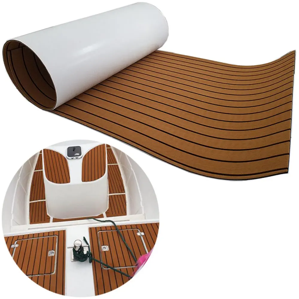 Boat Flooring EVA Foam Boat Decking Marine Mat Non-Slip Self-Adhesive Flooring eva boat flooring 3m