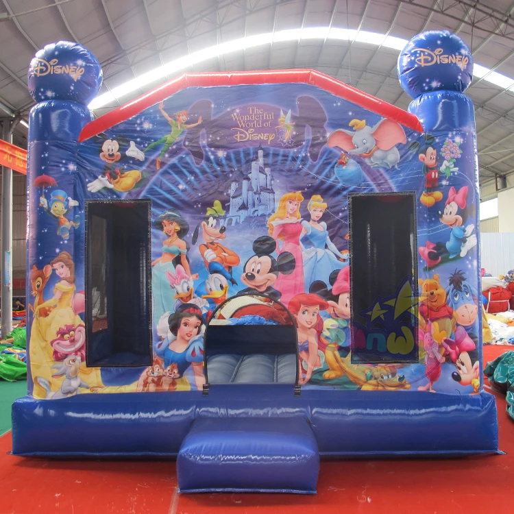 14ft jump bounce house commercial inflatable The Dark Knight bouncer castle for kids