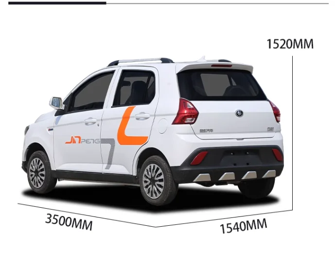 Jinpeng D90 Low-Speed Electric Car Four-Wheel Vehicle China New Cars Small Cars for Sale Cheap