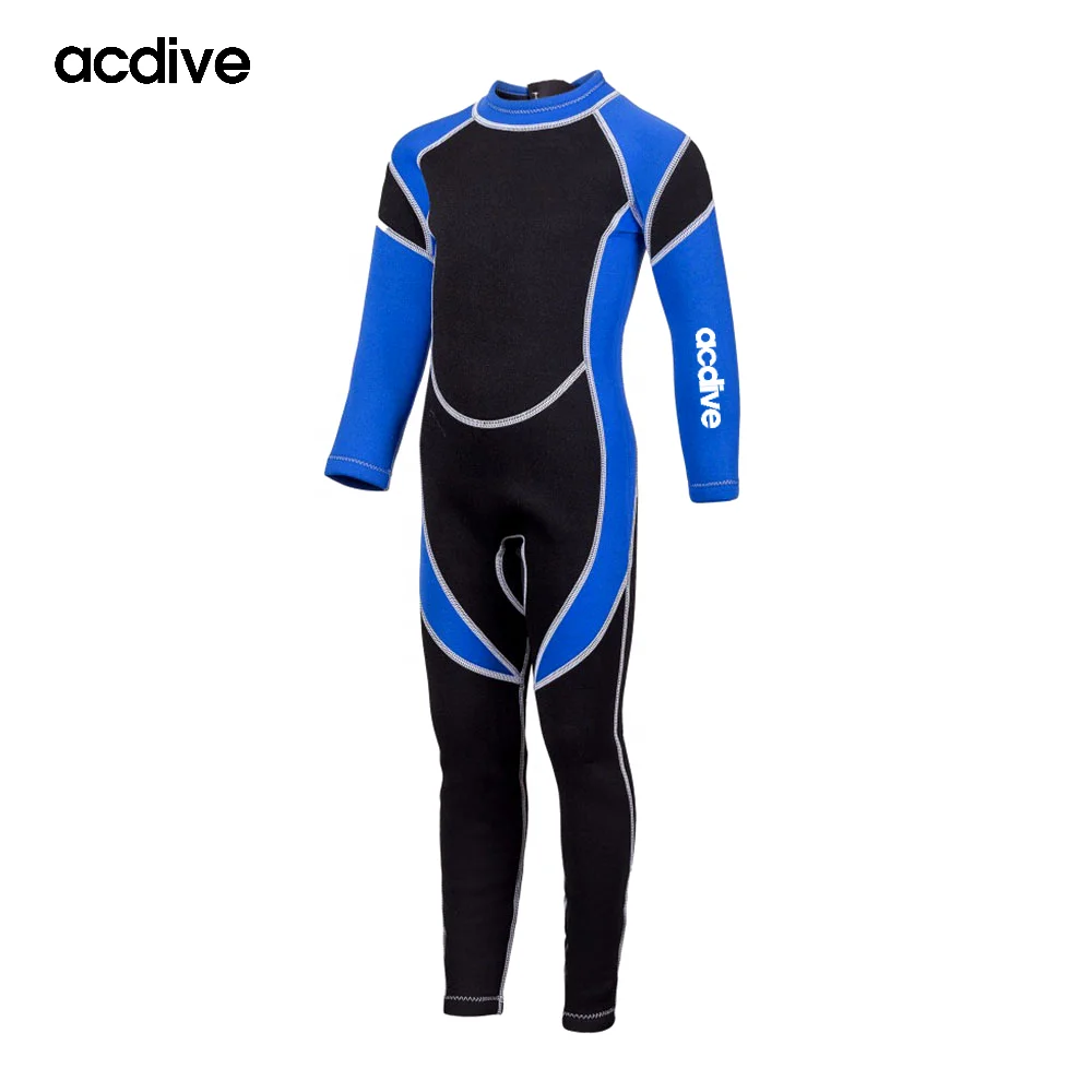 Factory Customized Children Kids 3mm Neoprene OEM ODM Surfing Swimming Snorkeling Full Wetsuit