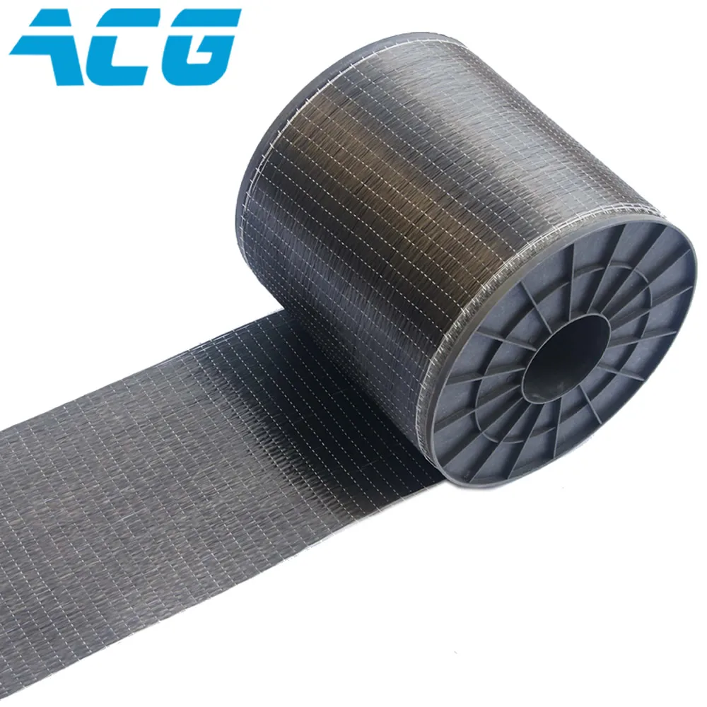 300g Unidirection UD Carbon fiber Fabric for building reinforcement 3400Mpa