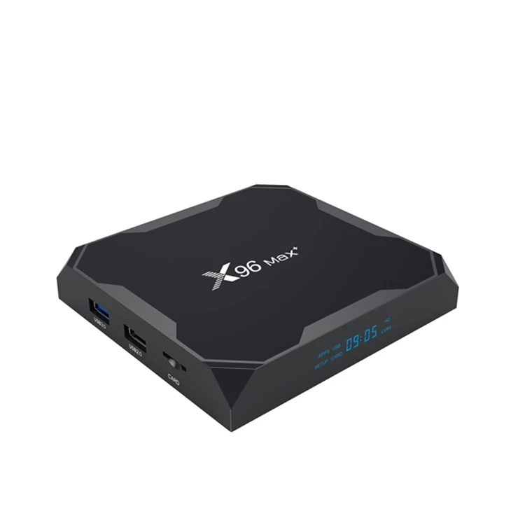 Лучшая ТВ-приставка Android X96 MAX + 4 Гб Dual Wifi B T4.0 Amlogic S905X3 четырехъядерный 9 0 2 ГБ 16 32 Max