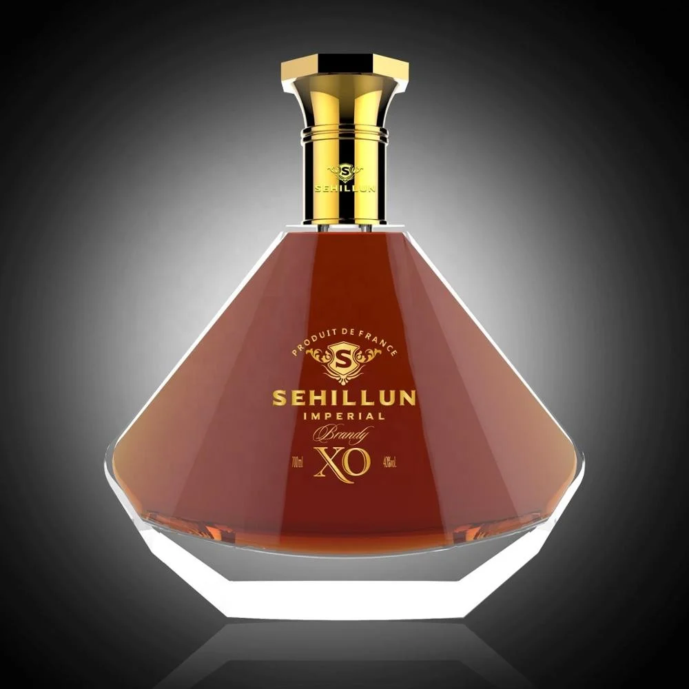 manufacturer Chongqing 700ml clear glass bottle with cork