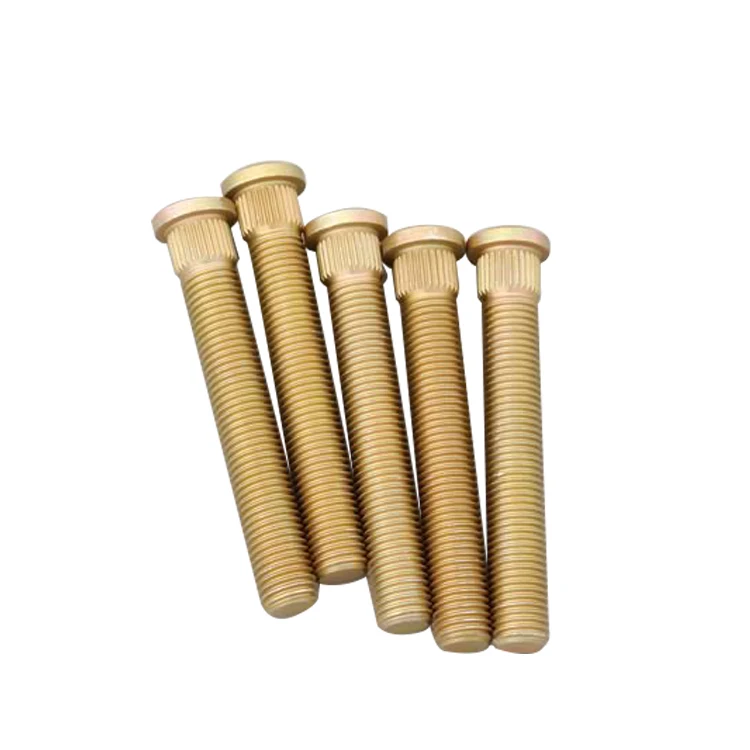 
Fastener supplier custom galvanized steel stud wheel bolt for truck 