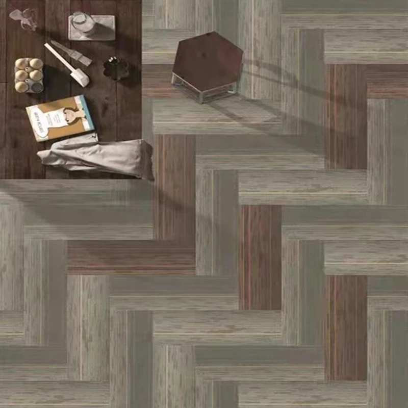Tufted Jacquard Carpet tiles floor living room carpets 100cm*33.33cm Morden Design  for Office