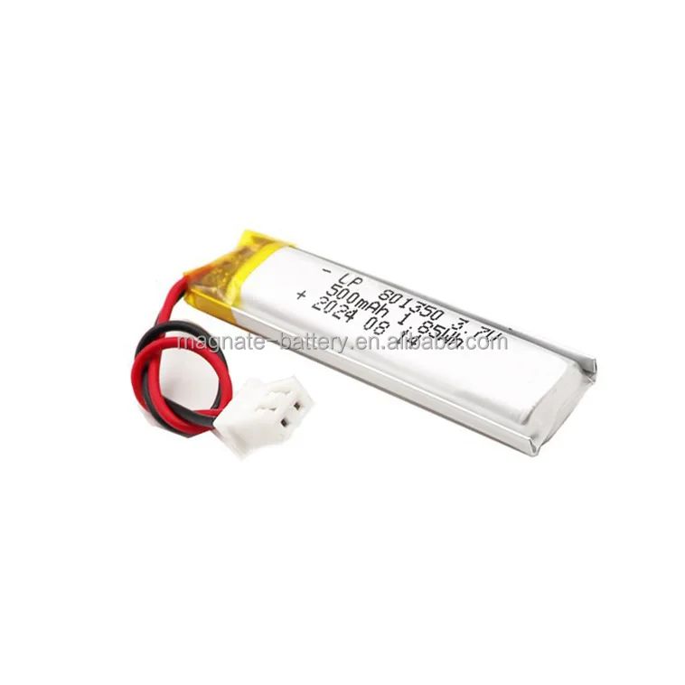 3.7V 500mAh 801350 Polymer Battery Rechargeable High Rate RC Li-ion polymer Battery Mini Lipo Battery for Smart Devices