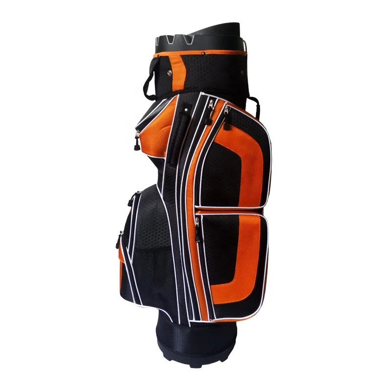 
15 Way Full Length Divider Polyester Multi Color Custom Golf Cart Bag 