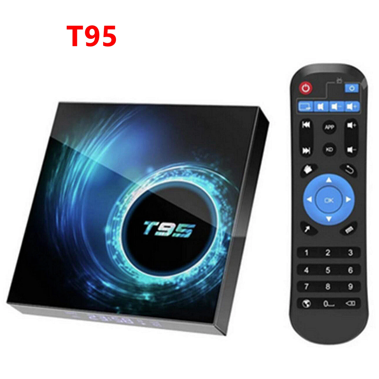 T95 Android 10.0 Smart TV Box H616 2.4G 5G WiFi BT HDR 4K H.265 4gb RAM 64gb ROM T95 Media Player Set-Top Box