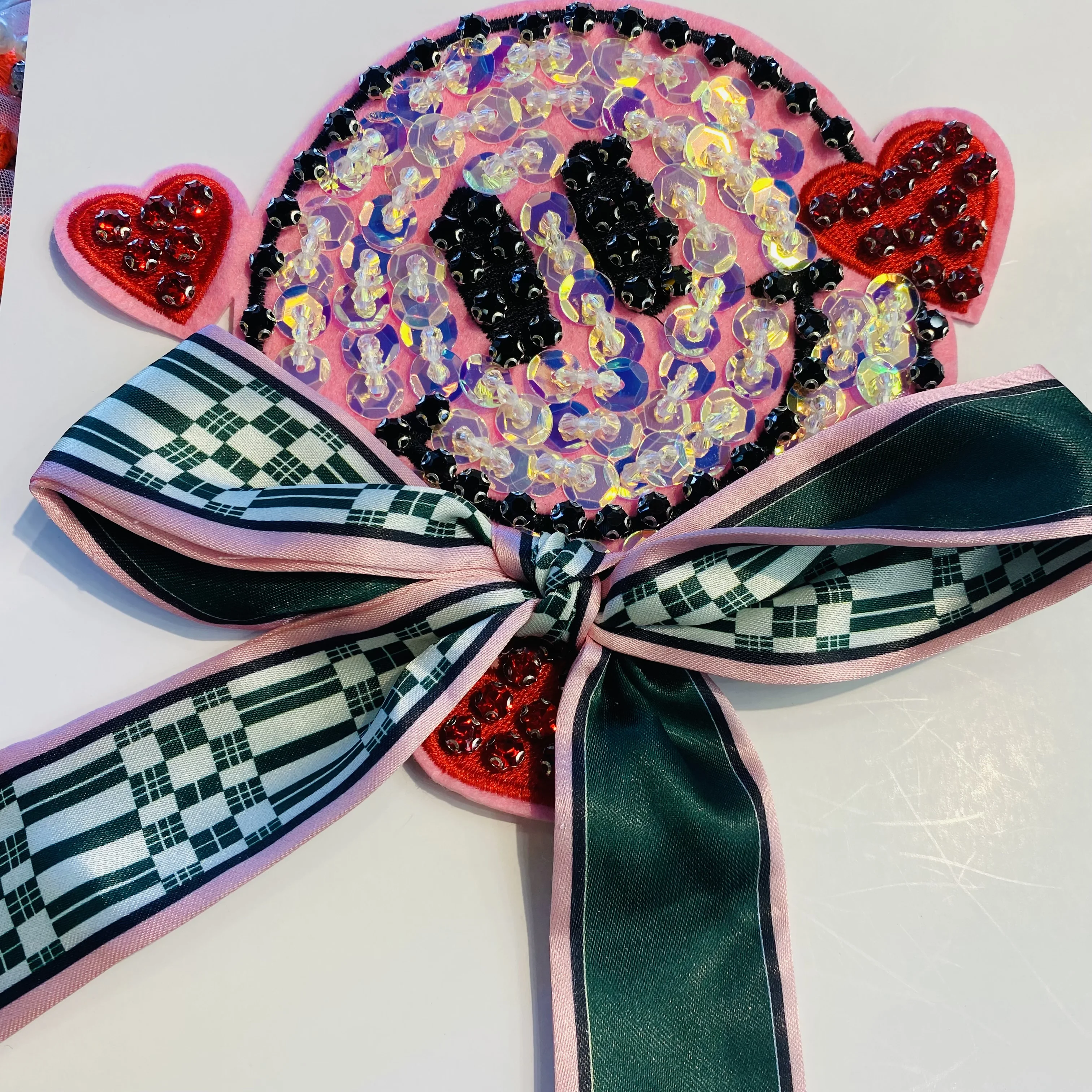 Famous brands patch handmade badges appliques logo stock patches