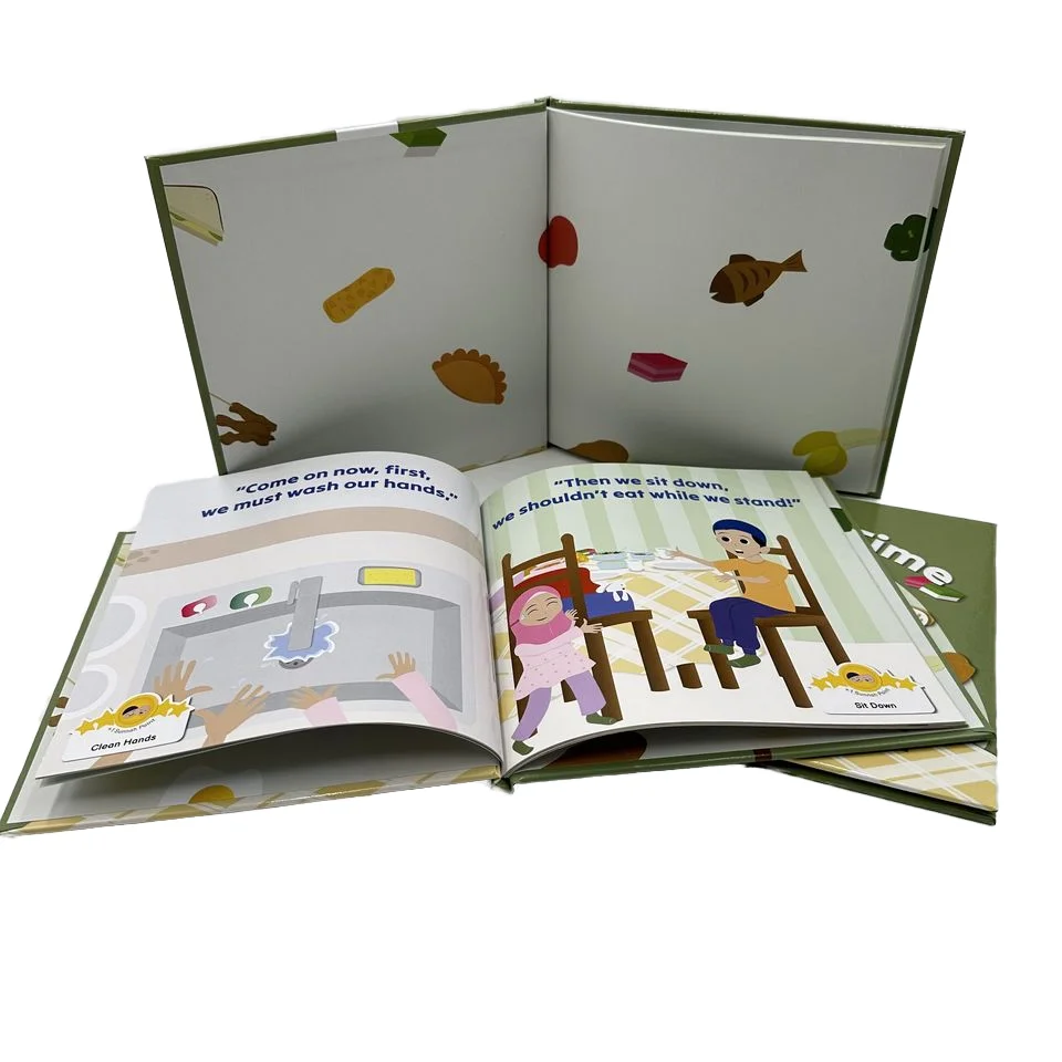 Print On Demand Custom Publishing Picture Story Books Art Paper Kids Children Hardcover Book Printing