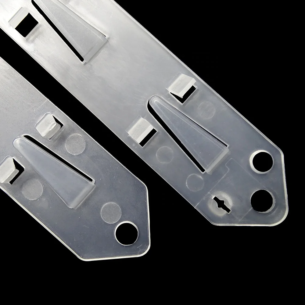 retial plastic hanging display clip strips for supermarket hang strip clip for retail PP supermarket