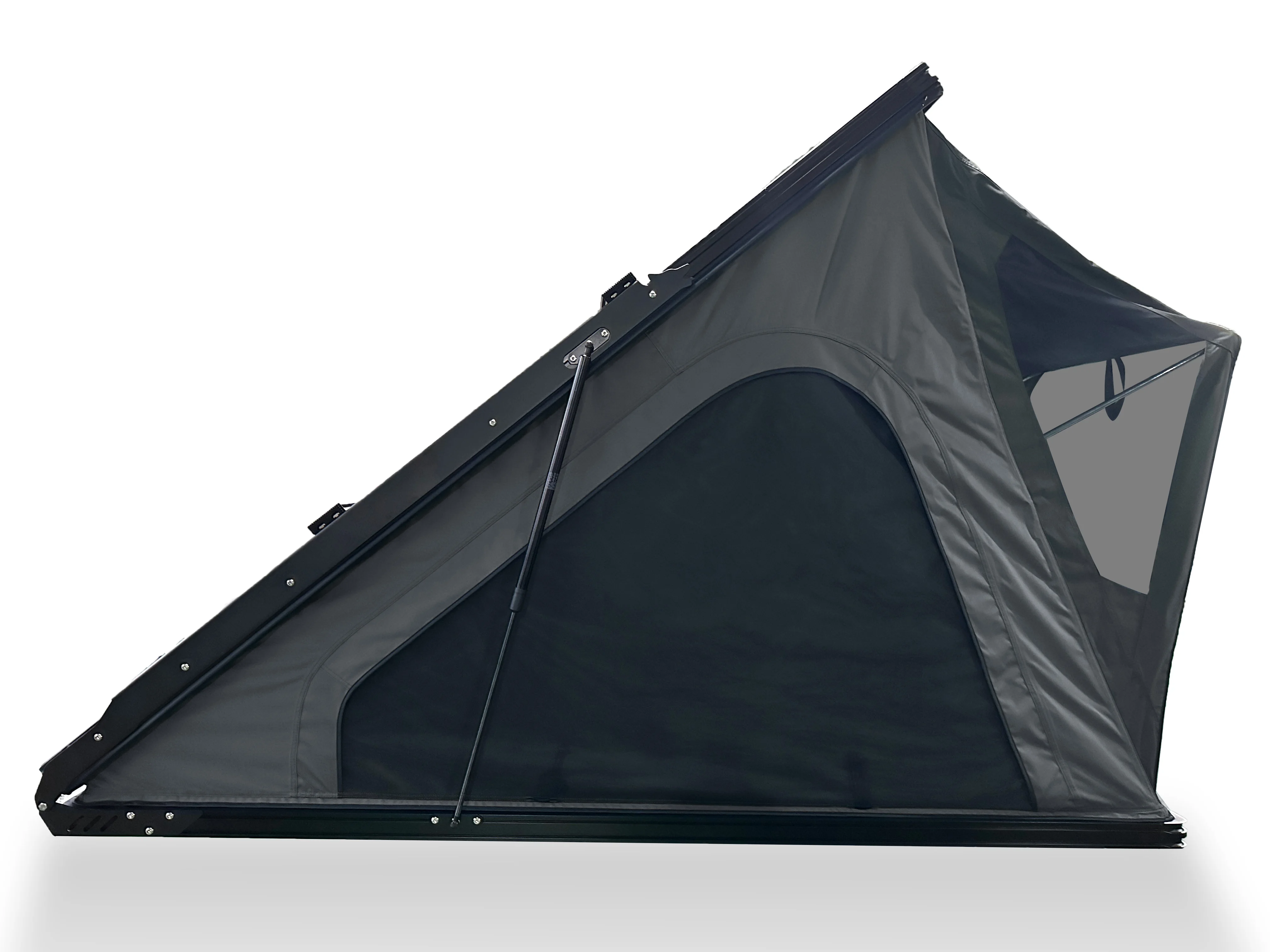 ENJOIN Outdoor Tents for Camping Light and Thin Style Automatic Aluminum Hard Shell Triangular Roof Top Tent