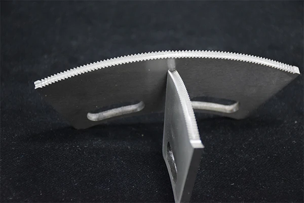 Arc-shaped Blade Paper Carton Serrated Corrugated Slotting Knives Slotter Blades Paper Machinery Knife