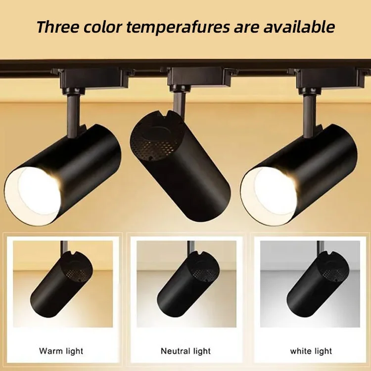 commercial track light Focus Cob 20W 30W Spot Lights Led Linear Track Spotlight System
