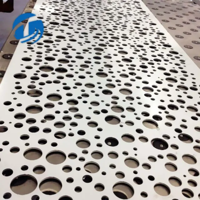 Australian laser cut metal perforated sheet