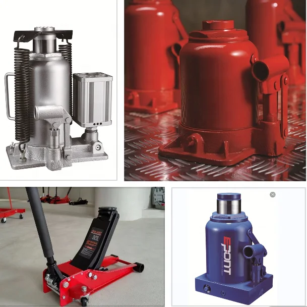 Hydraulic Tools 2T Bottle Jack Adjustable Screw Car Jack Hydraulic