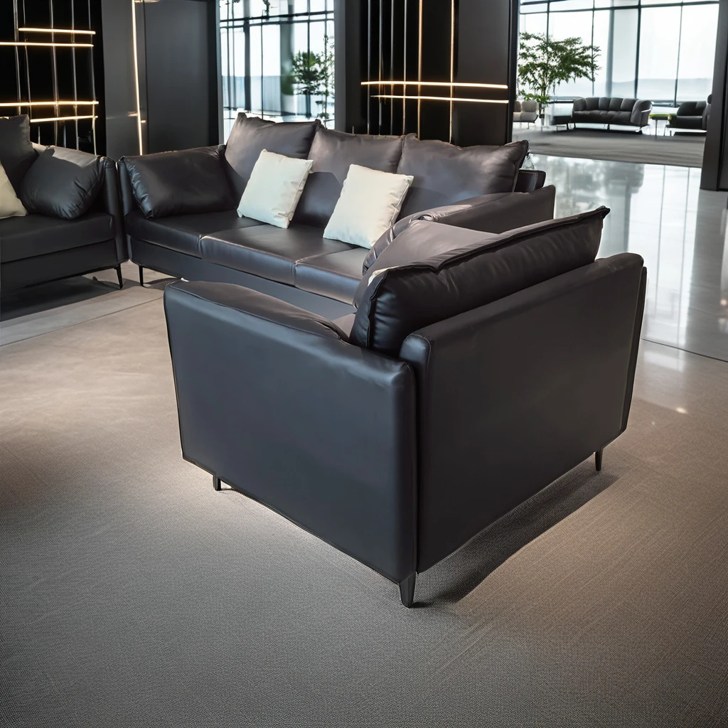 Manufacturer Wholesale Modern Designer Office Reception Sofa Custom Furniture Sofa Set Office Comfortable Couch