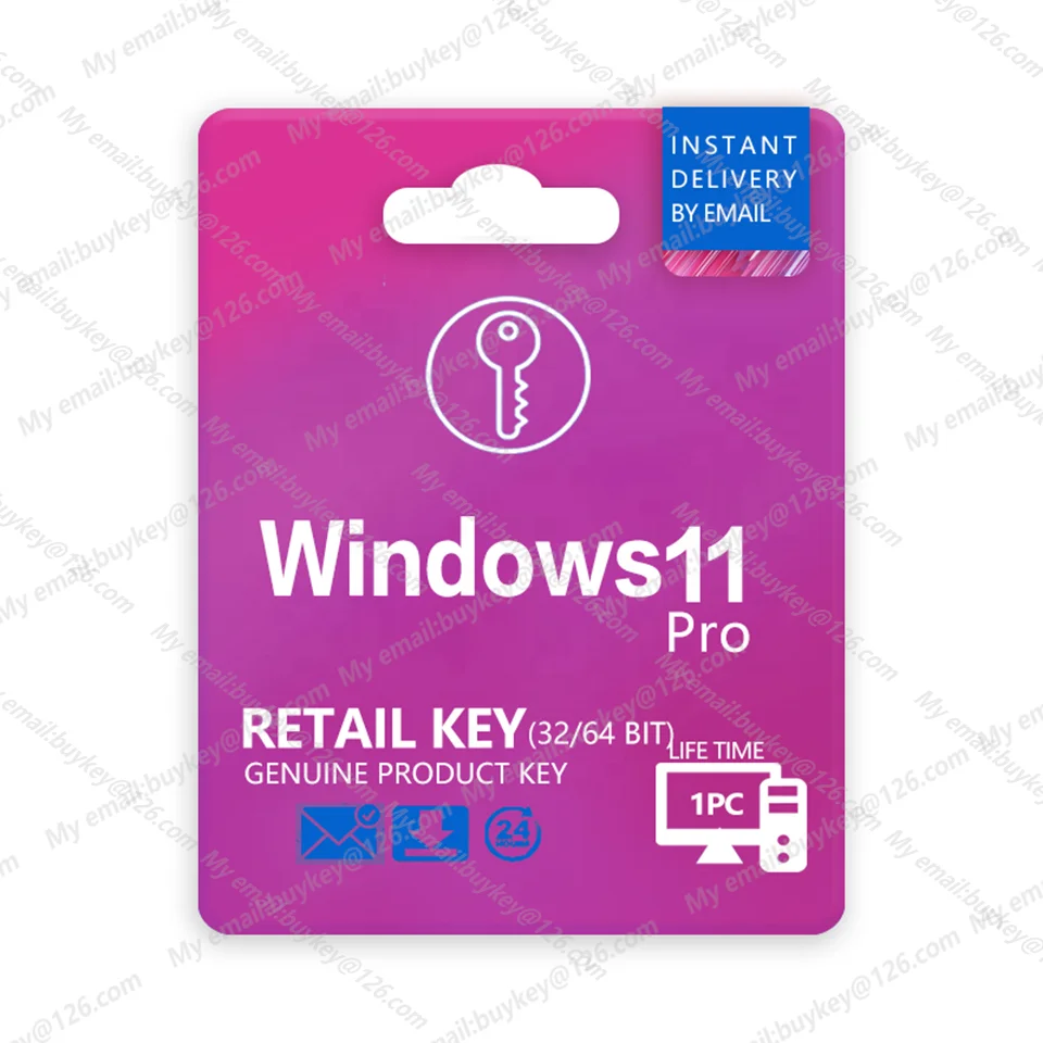 Win 10 Professional Retail Key 100% Online Activation Win 10 Pro Key Code Send by Email
