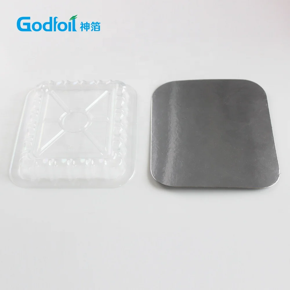Disposable Aluminum Foil Container 8342 For Takeaway Food Packaging