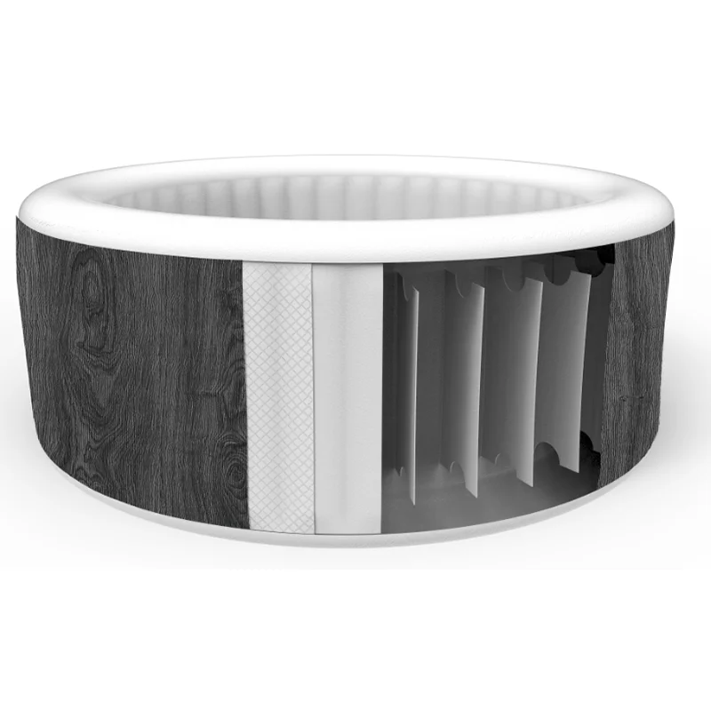 Wholesales  Avenli Jilong 17283 EUV41EU  4 Person Hot SPA Vancouver- SPA Bubble jet inflatable Hot Tub foldable pool spa