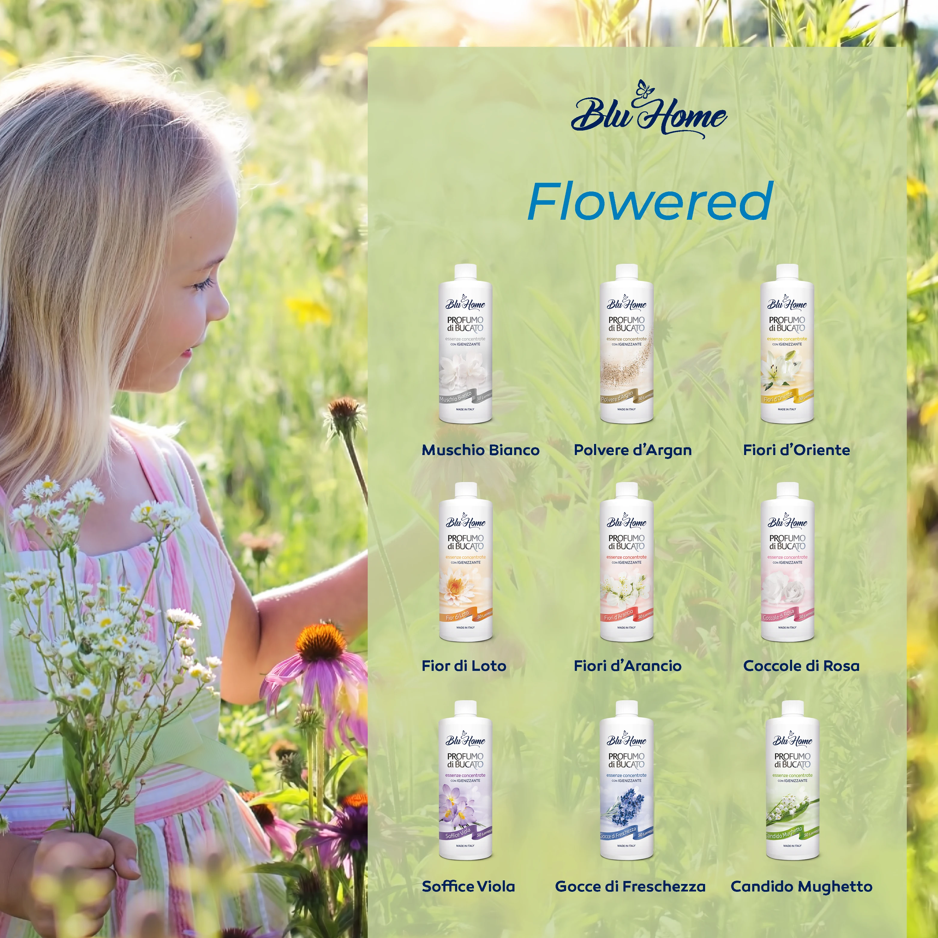 Blu Home 100 Ml Oriental Aromatic And Spicy Scent Concentrated Essence Laundry Detergent Liquid Fabric Softener