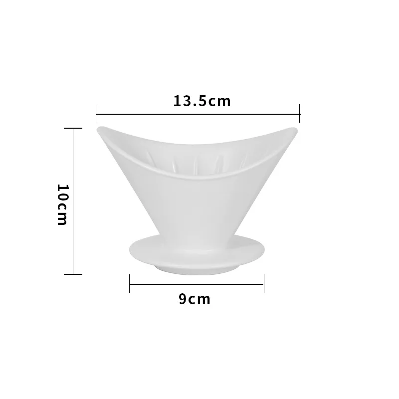 High Quality Coffee Drip Filter Cup Pour Over Coffee Maker V-60 Ceramic Coffee Dripper