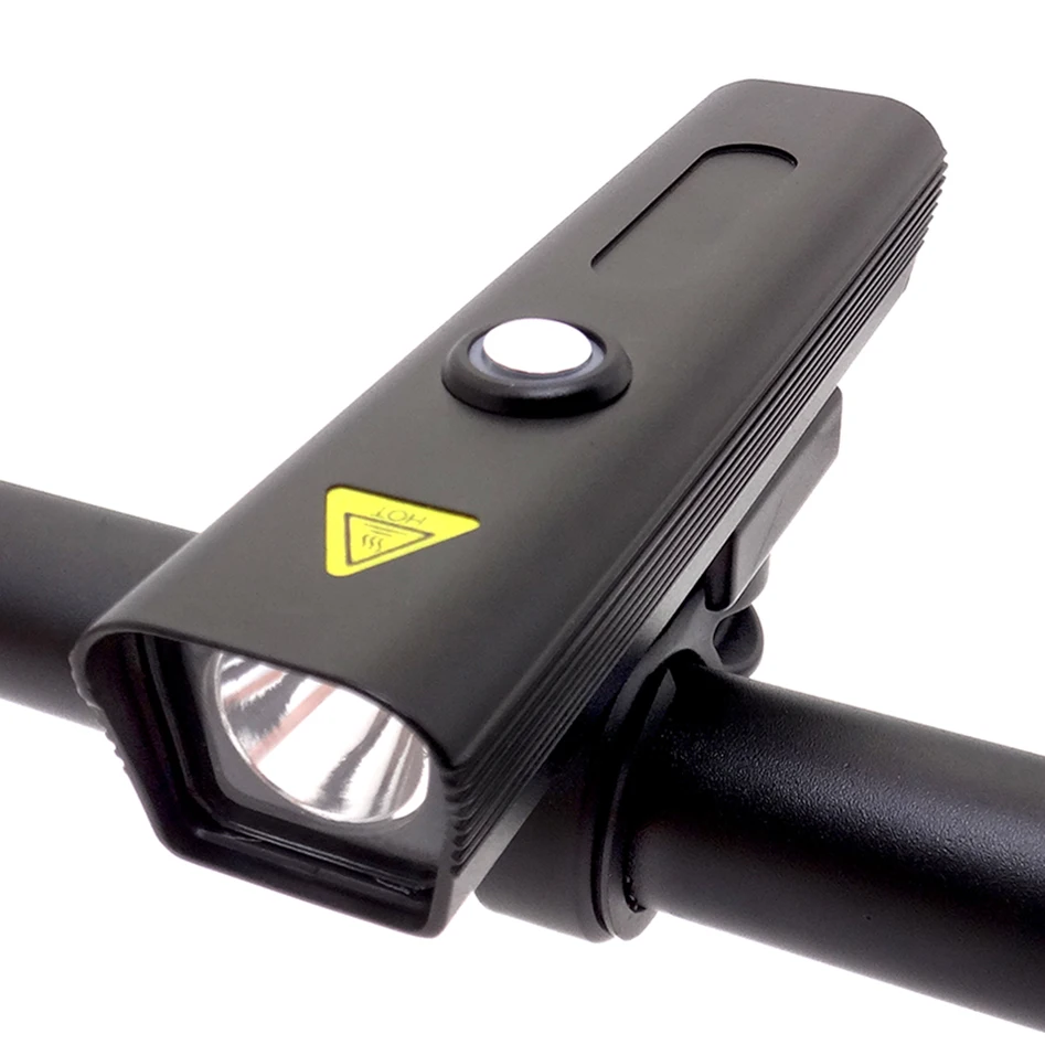 Передняя фара для велосипеда 1200 Люмен USB перезаряжаемые передний велосипедный фонарь с дополнительным внешним аккумулятором Передний фонарь для велосипеда