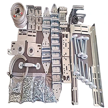 Sectional Garagen Door Plastic Part Hardware Kit Sectional System Kit One-piece Pvc Components Hardware Sectional Door