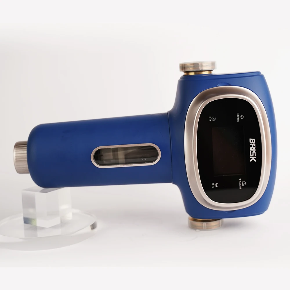 BRISK compact inline automatic filter combine water leak detection sensor system for house water treat first stage