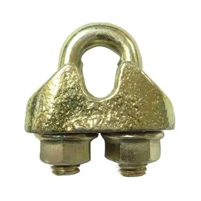 Competitive Price Hot Sale Electric Galvanized Cast DIN 1142 Wire Rope Clip Cable Claps