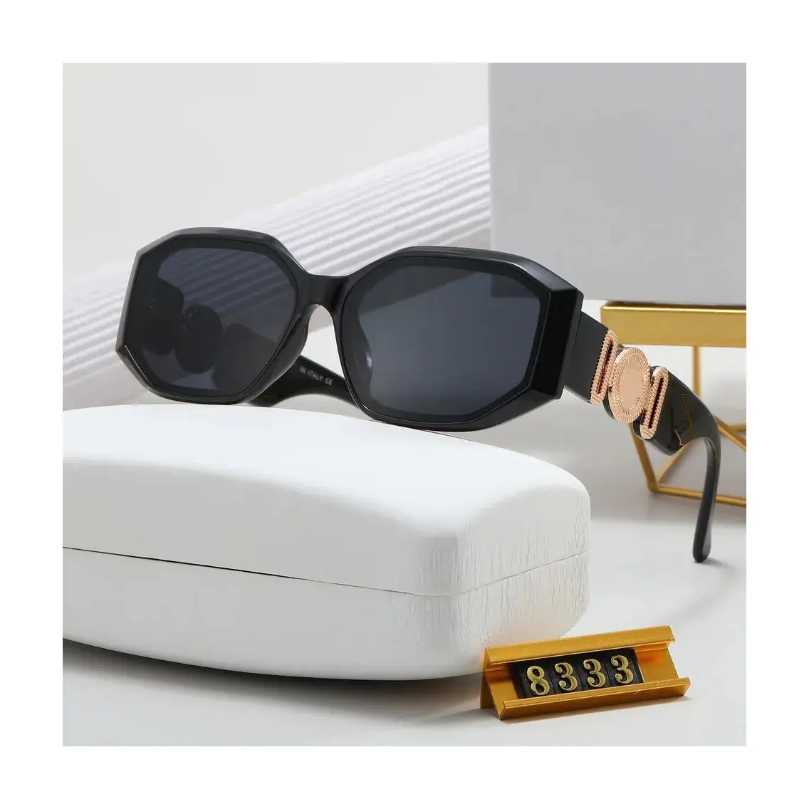 Wholesale Designer Sunglasses with Brand Logo New High Quality Luxury Retro Classic Shades