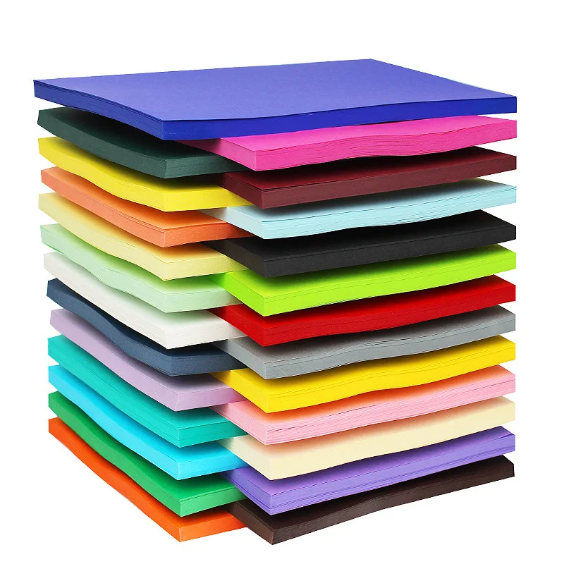 A4 color cardboard 230g cover paper handmade color cardboard hand-painted greeting card black and white color album cardboard