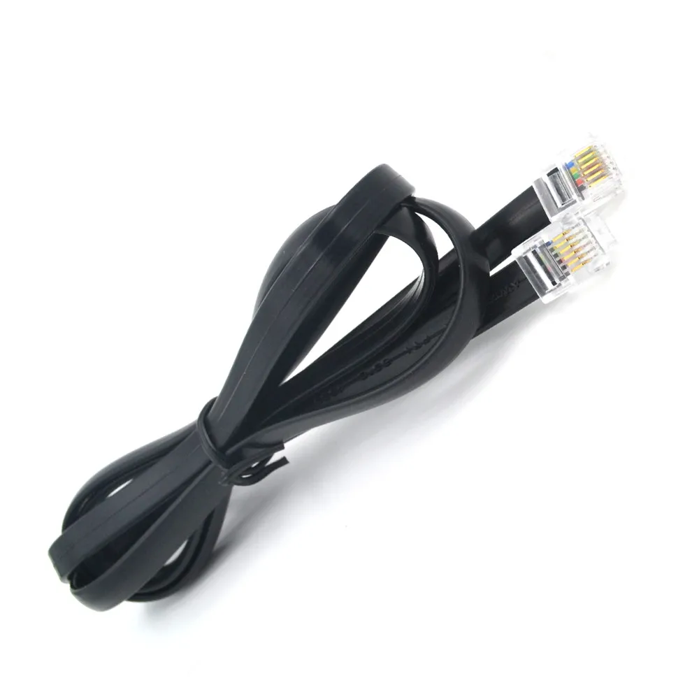 RJ12 6P6C 28AWG Telephone cable