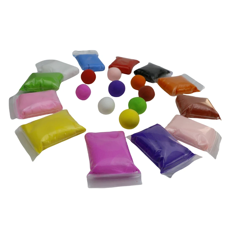 12 Colors Best Selling Set Non-Toxic Modeling Clay DIY Ultralight clay