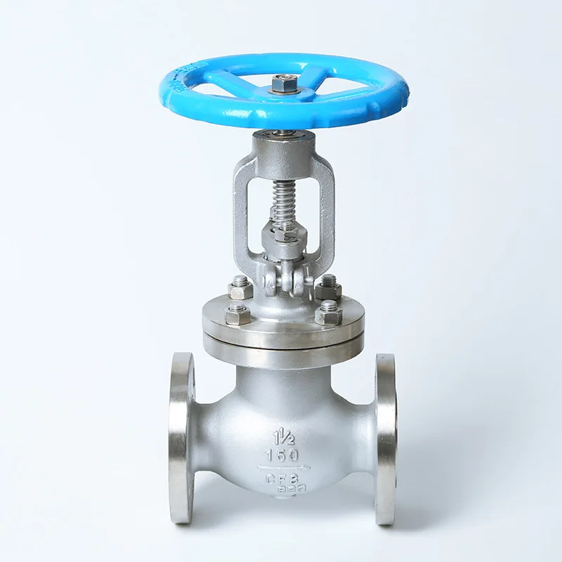 J41W-150LBP 304 Stainless Steel Manual Flange Globe Valve