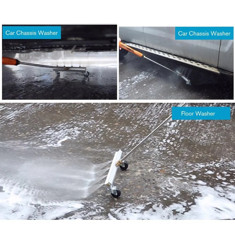  Мойка высокого давления для автомобиля 4000 PSI шасси Электрическая автомобильная водяная щетка штекер 1/4 дюйма быстрого