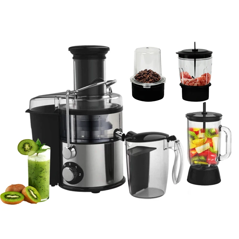 Hot selling juicer extractor machine lower noise big mouth centrifugal juicer extractor fruit and vegetable orange for home